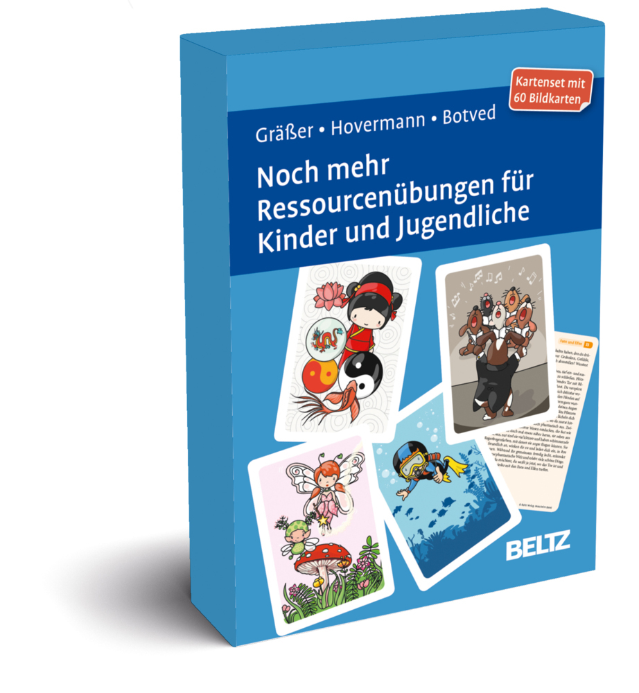 Noch mehr Ressourcenübungen für Kinder und Jugendliche, 60 Karten main product photo