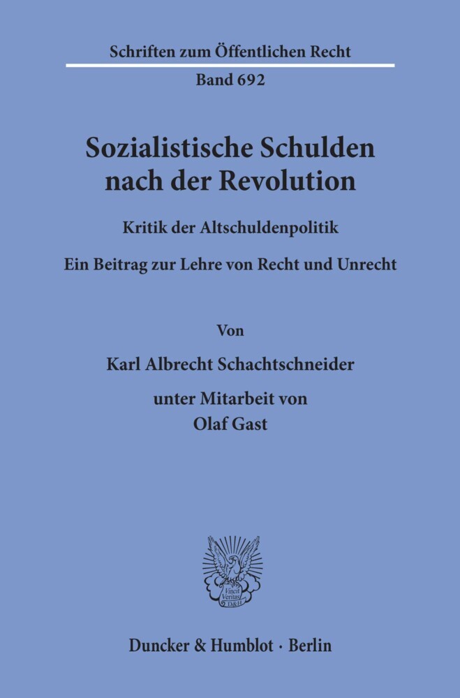 Sozialistische Schulden nach der Revolution. main product photo