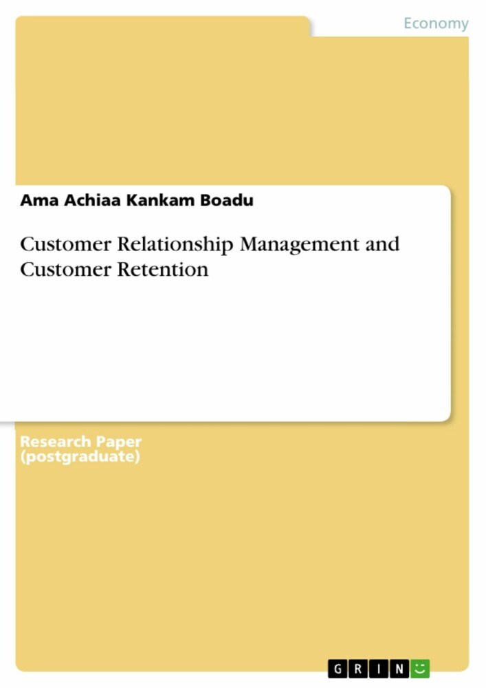 Customer Relationship Management and Customer Retention main product photo