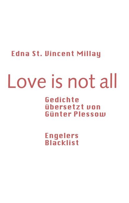 Love is not all main product photo