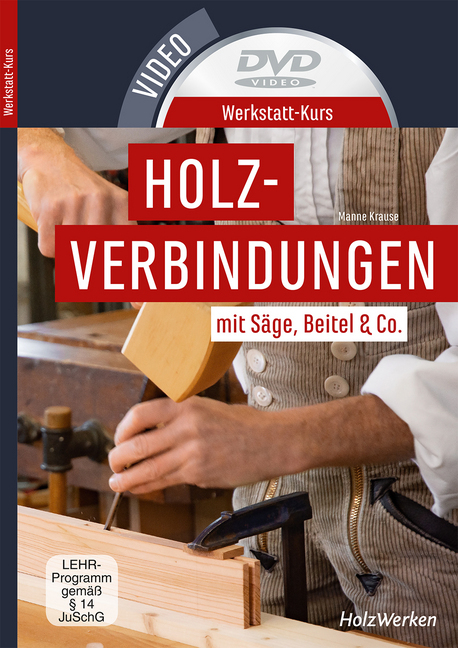 Werkstatt-Kurs Holzverbindungen, DVD-Video main product photo