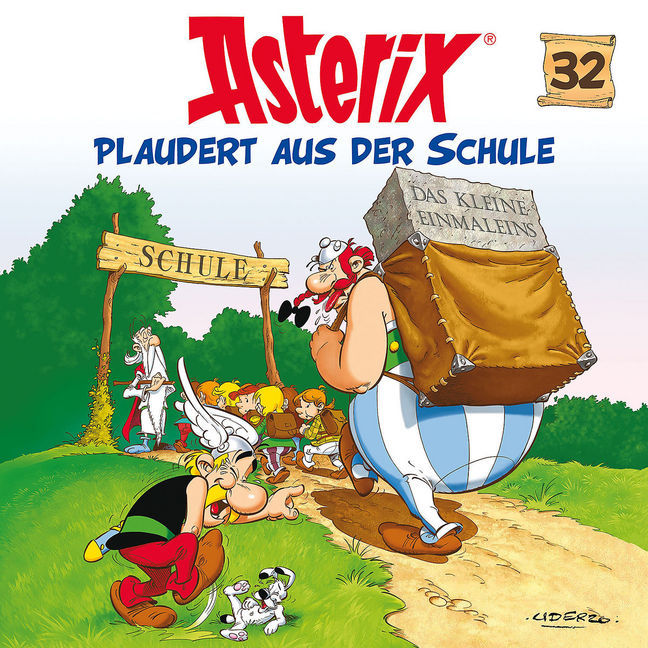Asterix plaudert aus der Schule, 1 Audio-CD main product photo