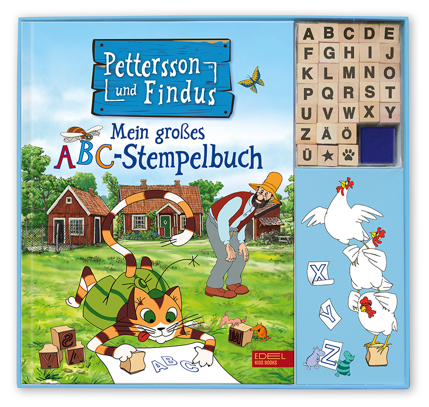 Pettersson und Findus: Mein großes ABC-Stempelbuch main product photo
