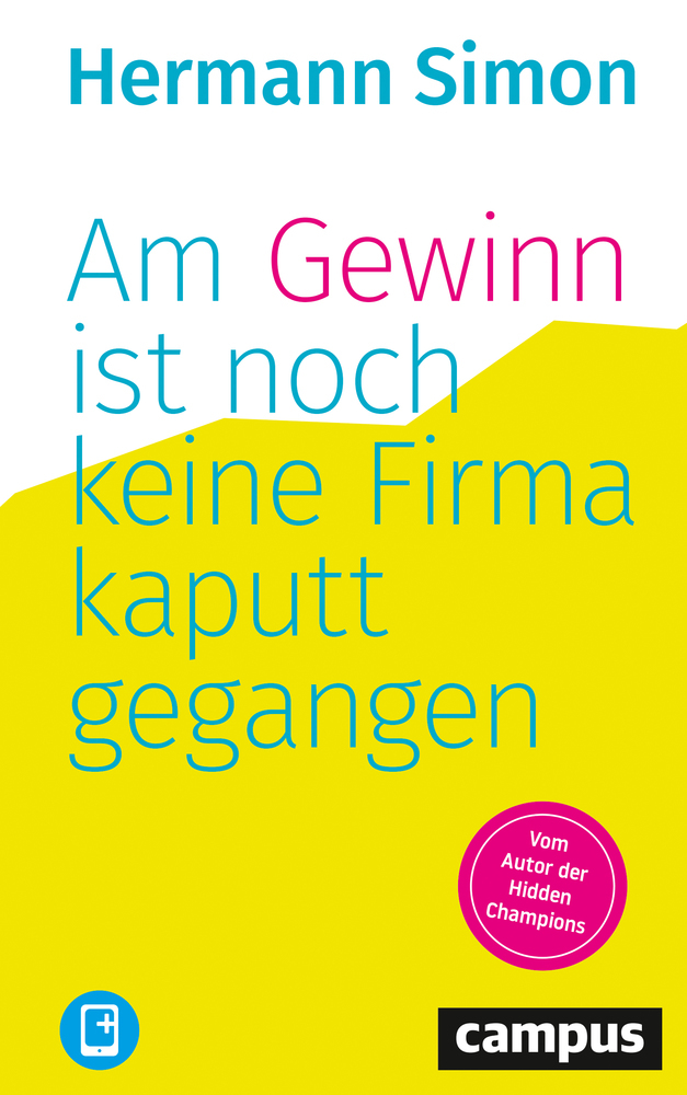 Am Gewinn ist noch keine Firma kaputtgegangen main product photo