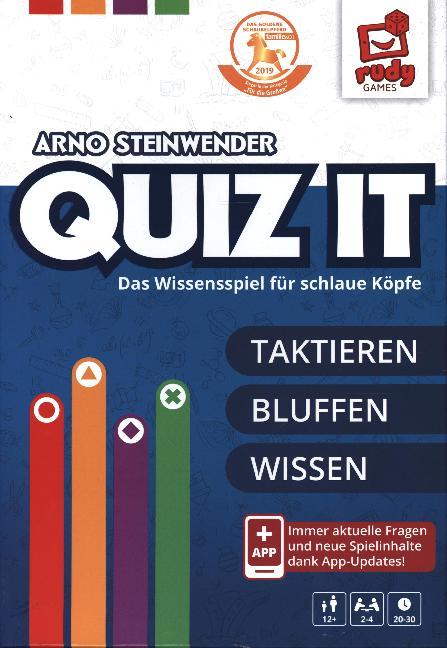 QUIZ IT 2019 - Das Wissensspiel für schlaue Köpfe (Spiel) main product photo