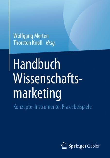 Handbuch Wissenschaftsmarketing main product photo