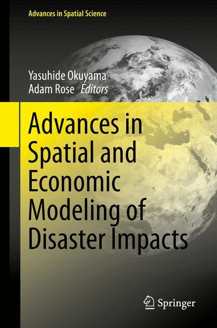 Advances in Spatial and Economic Modeling of Disaster Impacts main product photo