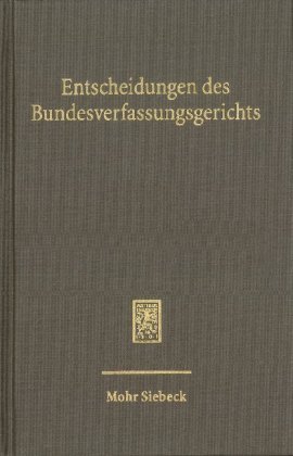 Entscheidungen des Bundesverfassungsgerichts (BVerfGE)