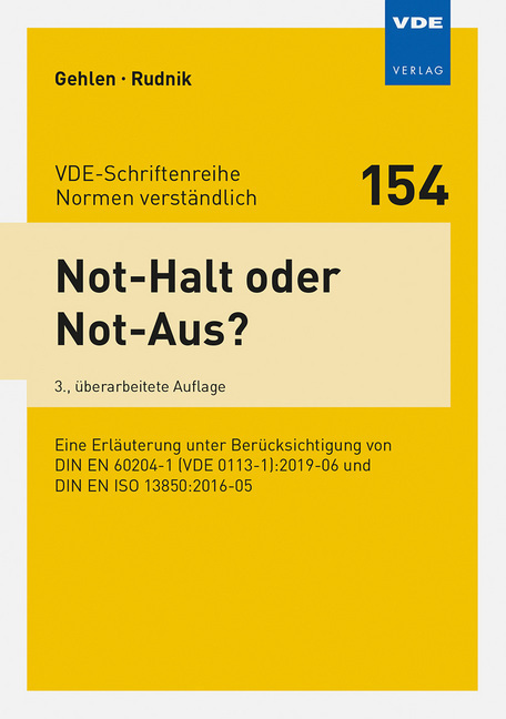 Not-Halt oder Not-Aus? main product photo