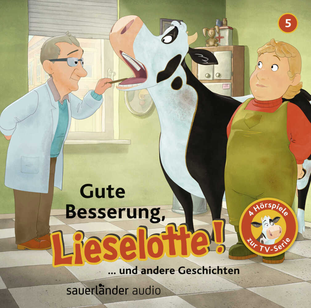Gute Besserung, Lieselotte!, 1 Audio-CD main product photo