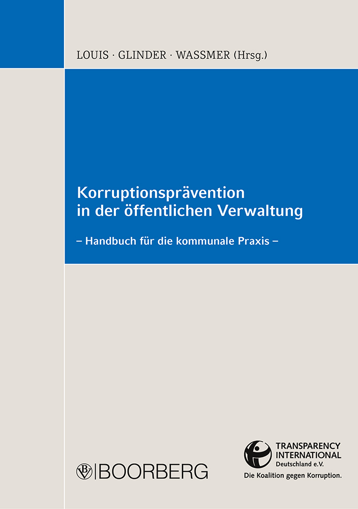 Korruptionsprävention in der öffentlichen Verwaltung main product photo