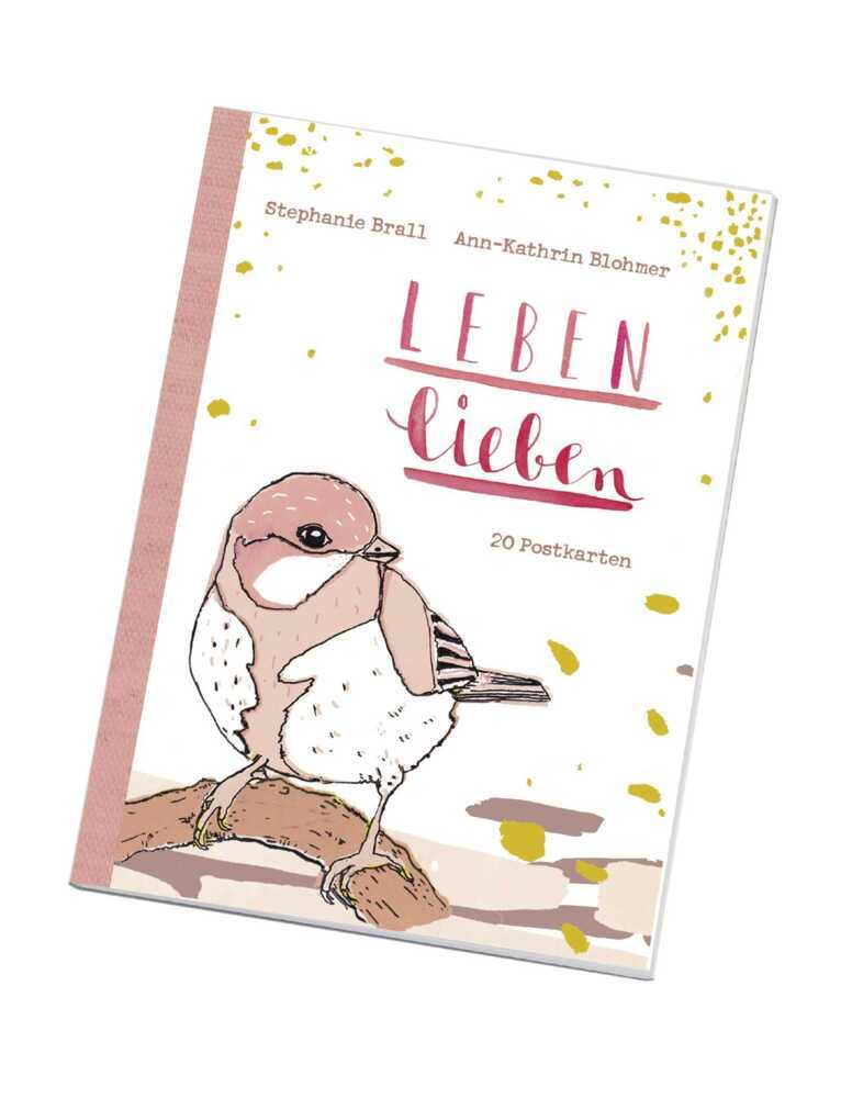 Leben lieben - Postkartenbuch main product photo