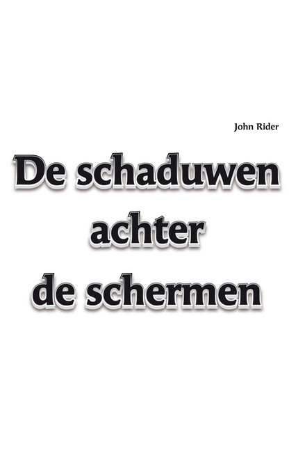 De schaduwen achter de schermen main product photo