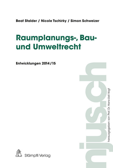 Raumplanungs-, Bau- und Umweltrecht main product photo