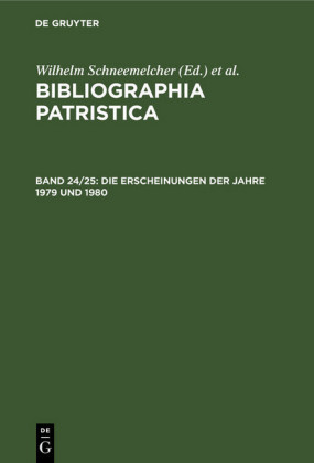 Die Erscheinungen der Jahre 1979 und 1980