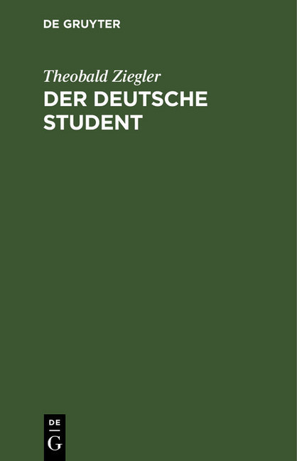 Der deutsche Student main product photo