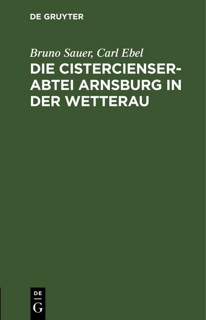 Die Cistercienserabtei Arnsburg in der Wetterau main product photo