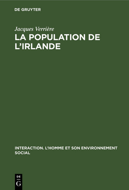 La population de l'Irlande main product photo
