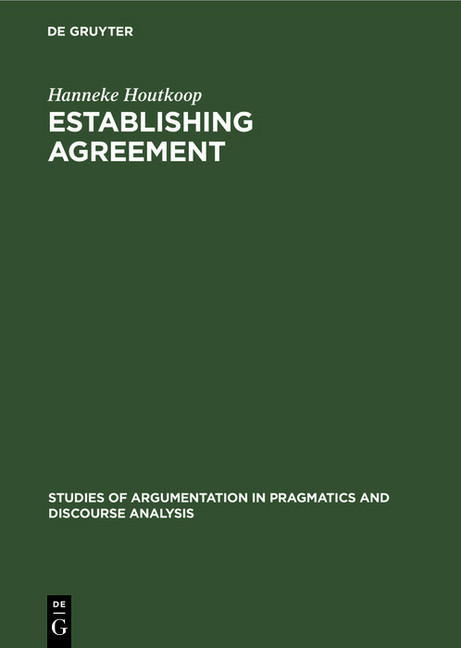 Establishing agreement main product photo