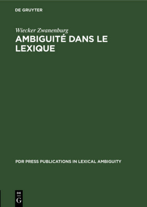Ambiguité dans le lexique