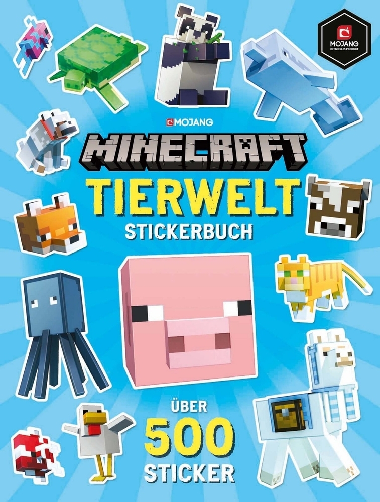 Minecraft Tierwelt Stickerbuch main product photo