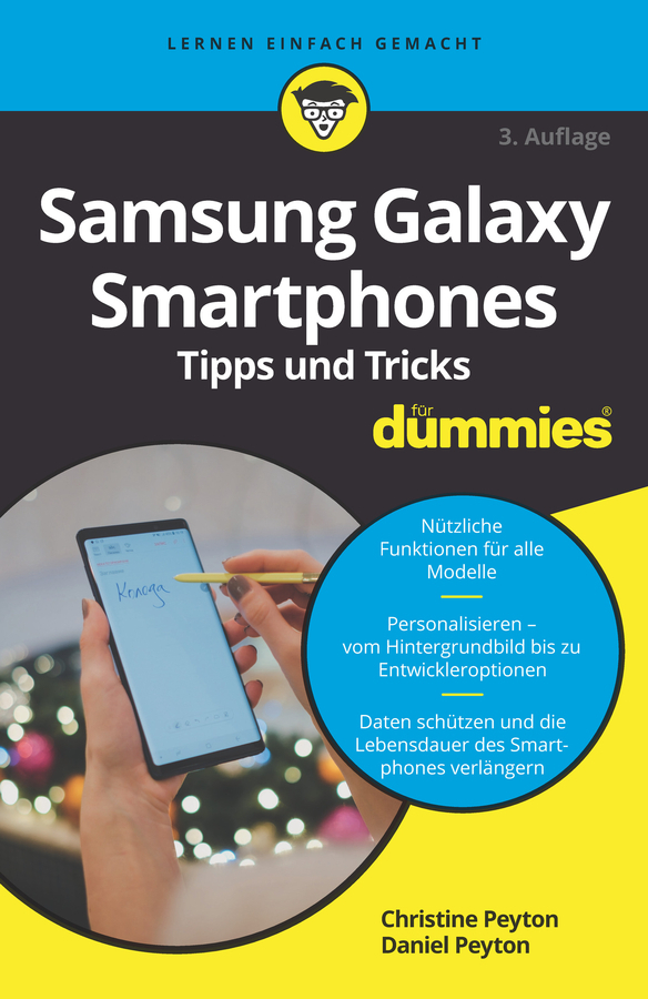 Samsung Galaxy Smartphones Tipps und Tricks für Dummies main product photo