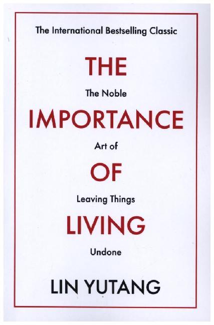 The Importance Of Living main product photo