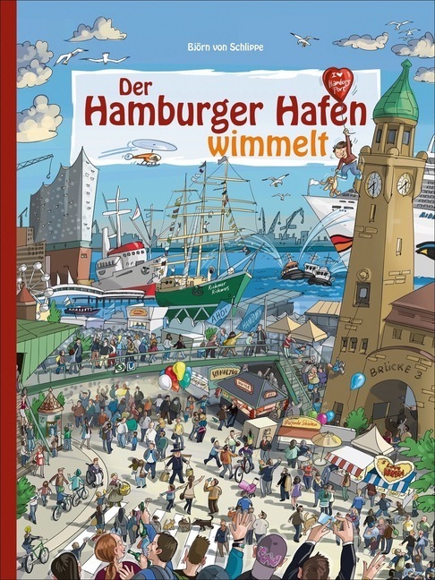 Der Hamburger Hafen wimmelt main product photo