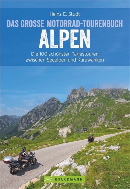 Das große Motorrad-Tourenbuch Alpen main product photo