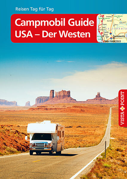 Campmobil Guide USA - Der Westen - VISTA POINT Reiseführer Reisen Tag für Tag main product photo
