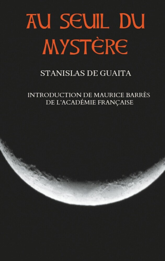 Au seuil du mystère (Essais de Sciences Maudites) main product photo