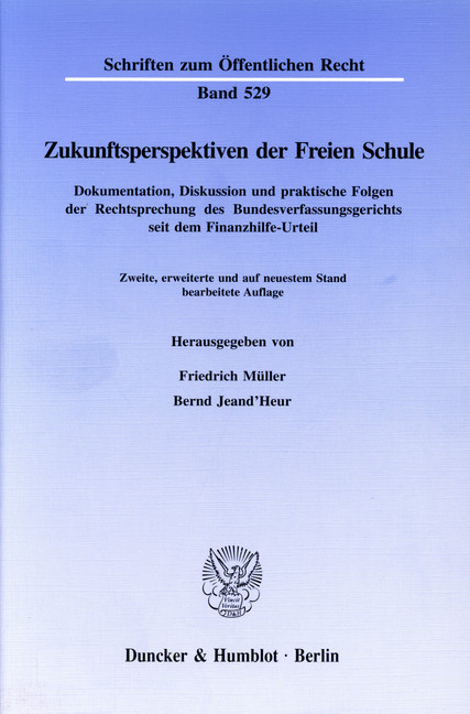 Zukunftsperspektiven der Freien Schule. main product photo