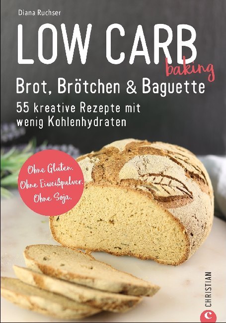 Low Carb baking. Brot, Brötchen & Baguette main product photo