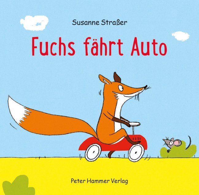 Fuchs fährt Auto main product photo