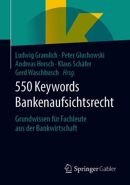 550 Keywords Bankenaufsichtsrecht main product photo