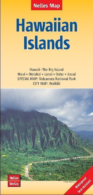 Nelles Map Landkarte Hawaiian Islands main product photo
