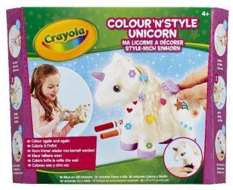 Crayola Colour 'N' Style Kreativ-Sets Style-mich Einhorn