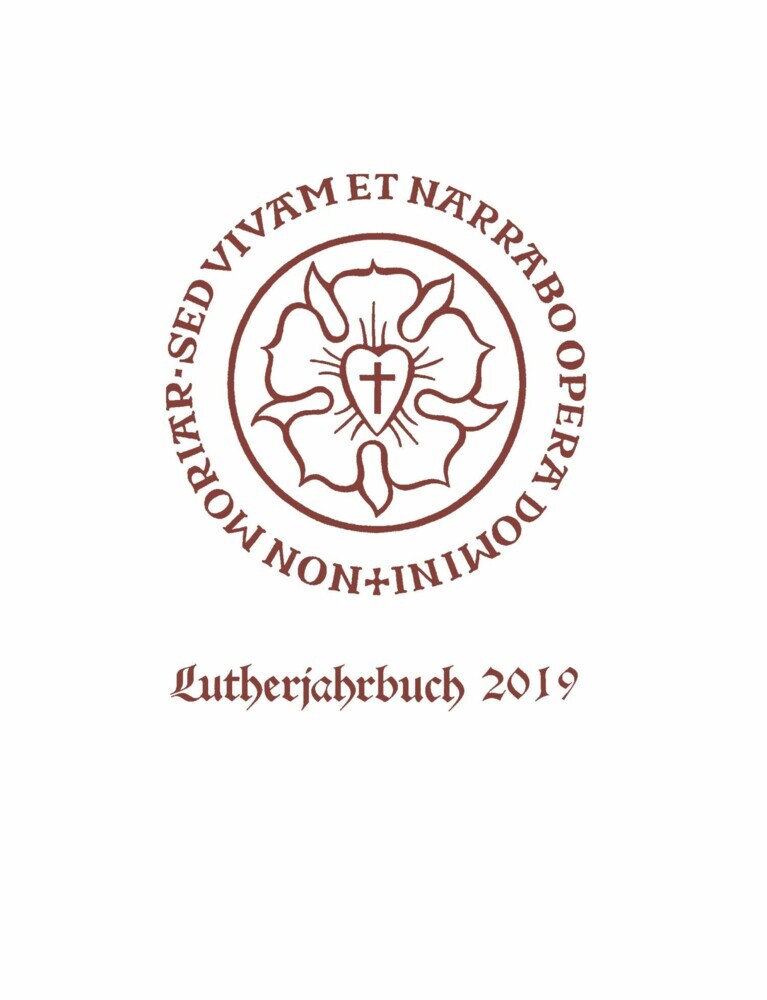 Lutherjahrbuch 86. Jahrgang 2019 main product photo