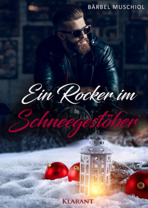 Ein Rocker im Schneegestöber