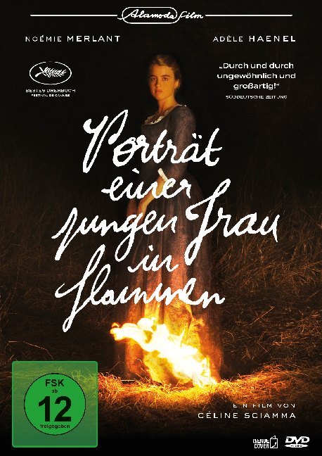 Porträt einer jungen Frau in Flammen, 1 DVD main product photo