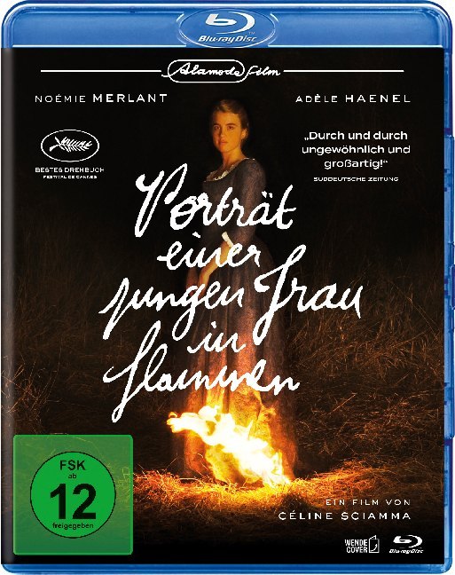 Porträt einer jungen Frau in Flammen, 1 Blu-ray main product photo