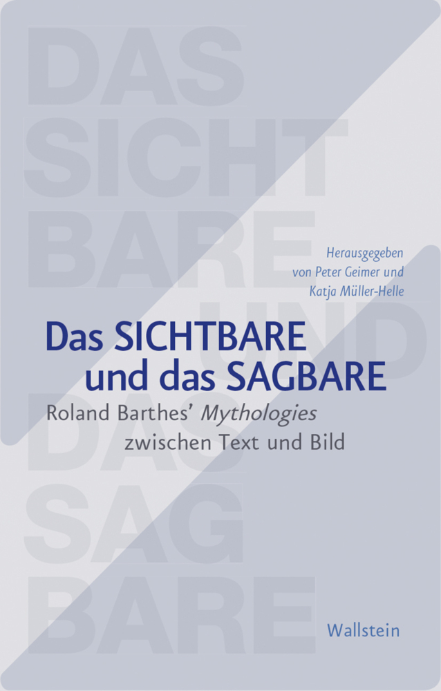 Das Sichtbare und das Sagbare main product photo