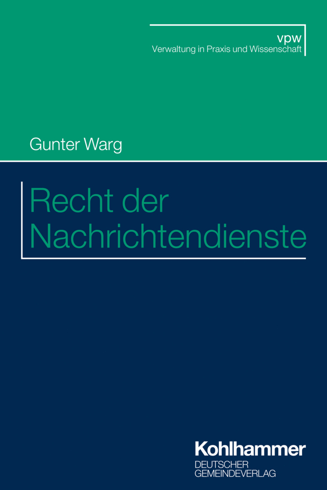 Recht der Nachrichtendienste main product photo