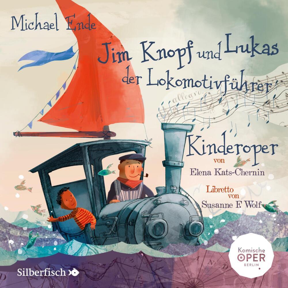 Jim Knopf und Lukas der Lokomotivführer - Kinderoper, 1 Audio-CD main product photo