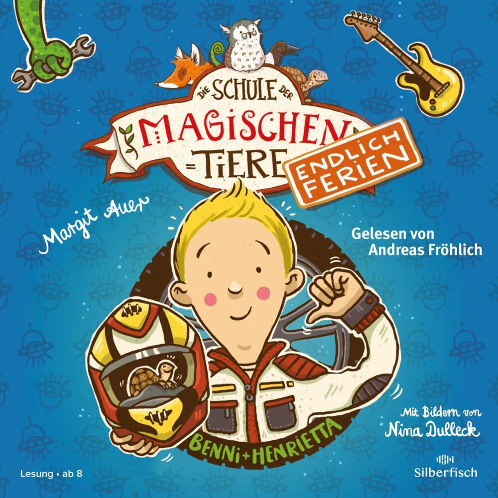 Die Schule der magischen Tiere - Endlich Ferien 5: Benni und Henrietta, 2 Audio-CD main product photo