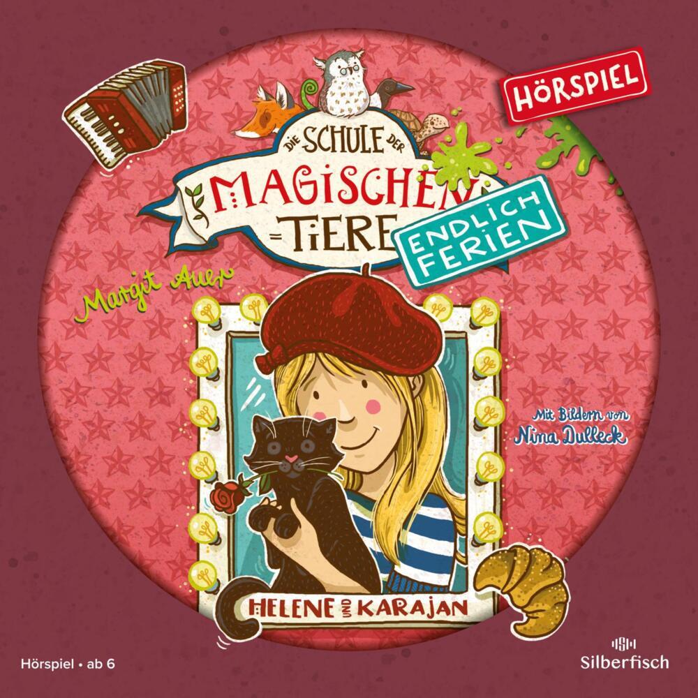 Die Schule der magischen Tiere - Endlich Ferien - Hörspiele 4: Helene und Karajan - Das Hörspiel, 1 Audio-CD main product photo