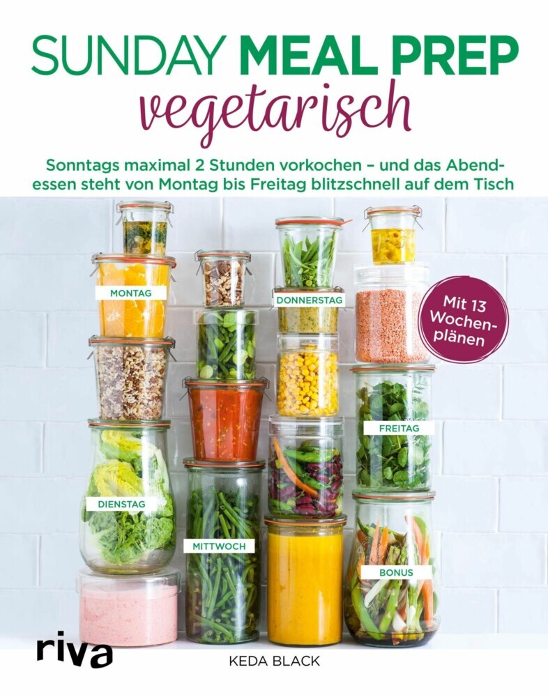 Sunday Meal Prep vegetarisch main product photo