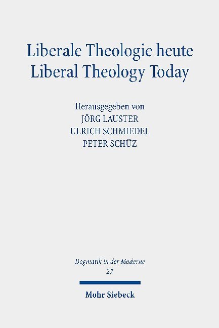Liberale Theologie heute - Liberal Theology Today main product photo