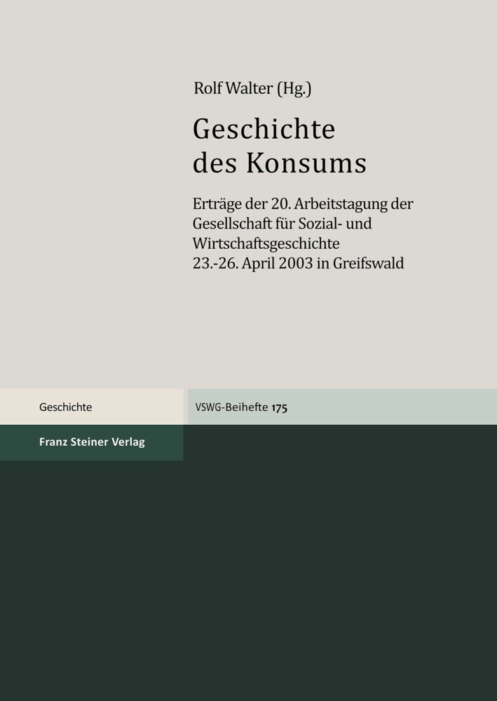Geschichte des Konsums main product photo