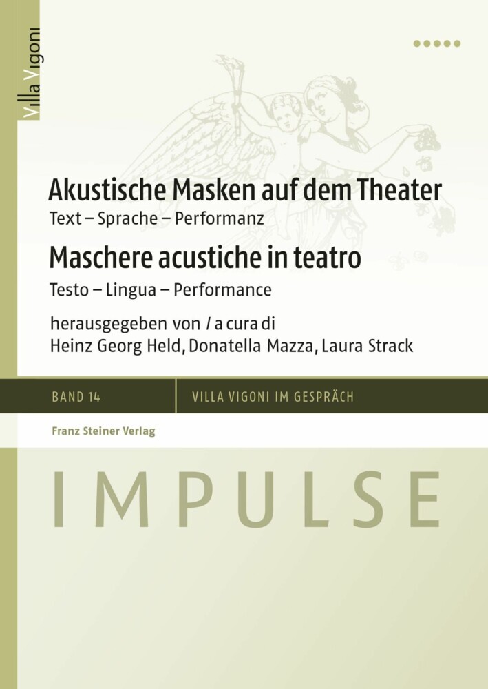 Akustische Masken auf dem Theater / Maschere acustiche in teatro main product photo